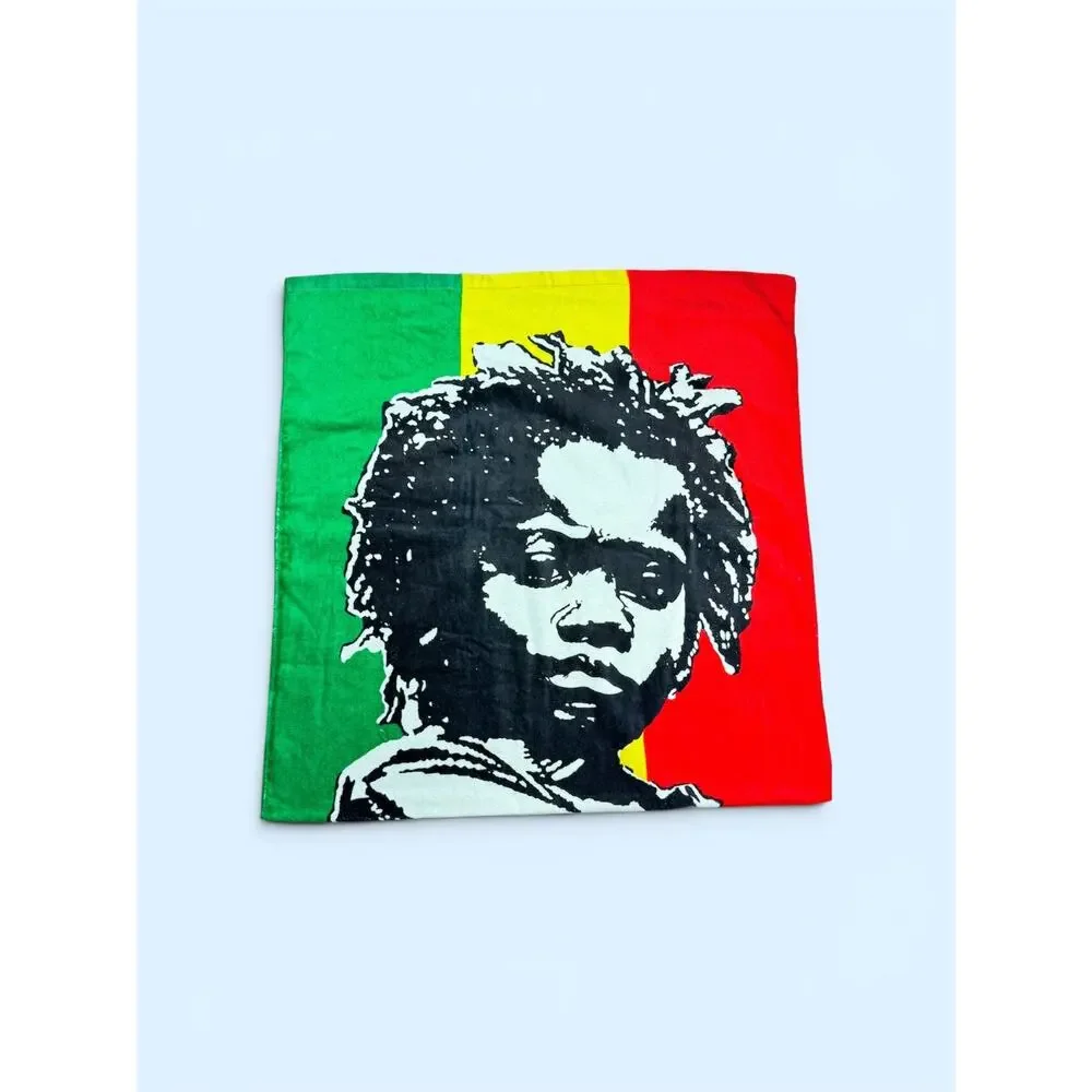 Rasta RGY, Red Green and Yellow Large Summer Beach Towel